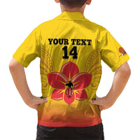 Orchids PNG Rugby Custom Hawaiian Shirt Go Champions Papua New Guinea LT14 - Polynesian Pride