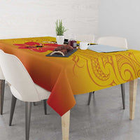 Orchids PNG Rugby Custom Tablecloth Go Champions Papua New Guinea LT14 - Polynesian Pride