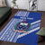 Fetu Samoa Rugby Custom Area Rug Siapo Pattern - Sporty Style