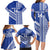 Fetu Samoa Rugby Custom Family Matching Long Sleeve Bodycon Dress and Hawaiian Shirt Siapo Pattern - Sporty Style