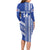 Fetu Samoa Rugby Custom Family Matching Long Sleeve Bodycon Dress and Hawaiian Shirt Siapo Pattern - Sporty Style