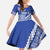 Fetu Samoa Rugby Custom Family Matching Summer Maxi Dress and Hawaiian Shirt Siapo Pattern - Sporty Style