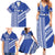 Fetu Samoa Rugby Custom Family Matching Summer Maxi Dress and Hawaiian Shirt Siapo Pattern - Sporty Style