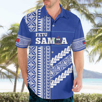 Fetu Samoa Rugby Custom Hawaiian Shirt Siapo Pattern - Sporty Style LT14 - Polynesian Pride