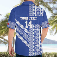 Fetu Samoa Rugby Custom Hawaiian Shirt Siapo Pattern - Sporty Style LT14 - Polynesian Pride
