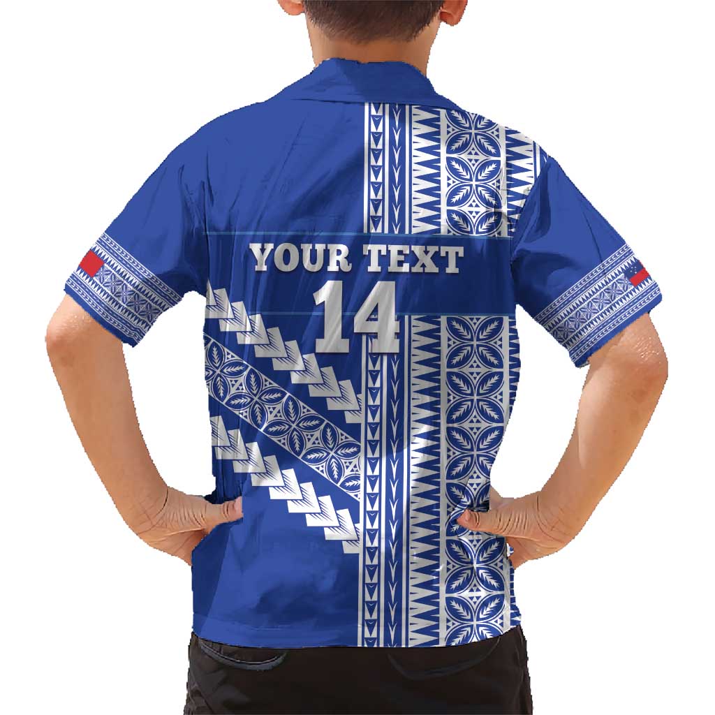 Fetu Samoa Rugby Custom Hawaiian Shirt Siapo Pattern - Sporty Style LT14 - Polynesian Pride