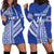 Fetu Samoa Rugby Custom Hoodie Dress Siapo Pattern - Sporty Style