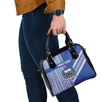 Fetu Samoa Rugby Custom Shoulder Handbag Siapo Pattern - Sporty Style LT14 - Polynesian Pride