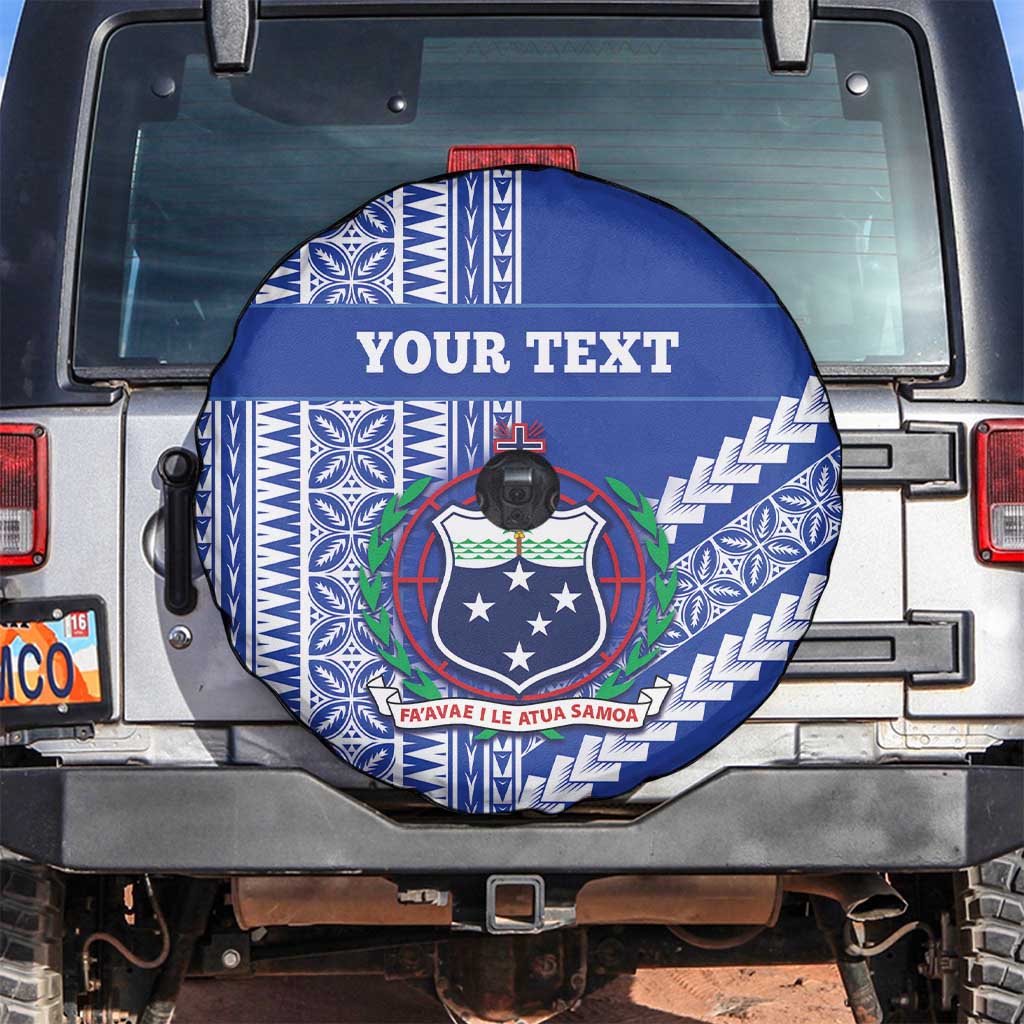 Fetu Samoa Rugby Custom Spare Tire Cover Siapo Pattern - Sporty Style