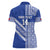 Fetu Samoa Rugby Custom Women Polo Shirt Siapo Pattern - Sporty Style