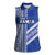 Fetu Samoa Rugby Custom Women Sleeveless Polo Shirt Siapo Pattern - Sporty Style