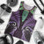 Aotearoa Pounamu Niho Men Tank Top Silver Fern Mix Maori Pattern - Purple