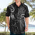 New Zealand Tiki Tennis Hawaiian Shirt 2024 Aotearoa Tenehi Maori Silver Fern - Black LT14 - Polynesian Pride