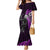 New Zealand Tiki Tennis Family Matching Mermaid Dress and Hawaiian Shirt 2024 Aotearoa Tenehi Maori Silver Fern - Purple LT14 Mom's Dress Purple - Polynesian Pride