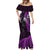 New Zealand Tiki Tennis Mermaid Dress 2024 Aotearoa Tenehi Maori Silver Fern - Purple LT14 - Polynesian Pride