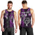 Custom New Zealand Tiki Tennis Men Tank Top 2024 Aotearoa Tenehi Maori Silver Fern - Purple LT14 - Polynesian Pride