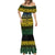 Halo Olaketa Solomon Islands Mermaid Dress Melanesian Tribal Pattern Gradient Version LT14 - Polynesian Pride