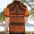 Halo Olaketa Solomon Islands Hawaiian Shirt Melanesian Tribal Pattern Orange Version LT14 - Polynesian Pride