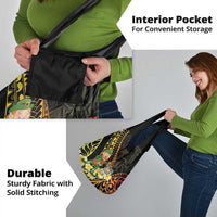 Hawaii Saint Patrick's Day Grocery Bag Ukulele Leprechaun Hau'Oli Maoli Oe! LT14 - Polynesian Pride