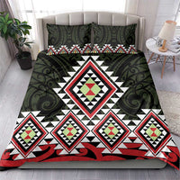 Kia Ora Aotearoa Bedding Set 2025 Pasifika Maori Taniko Motifs LT14 - Polynesian Pride