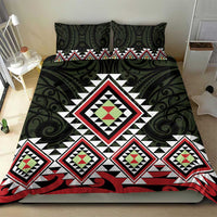 Kia Ora Aotearoa Bedding Set 2025 Pasifika Maori Taniko Motifs LT14 - Polynesian Pride