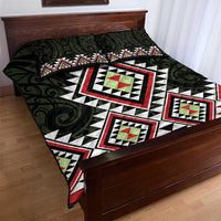 Kia Ora Aotearoa Quilt Bed Set 2025 Pasifika Maori Taniko Motifs LT14 - Polynesian Pride