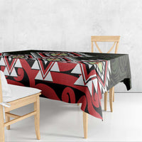 Kia Ora Aotearoa Tablecloth 2025 Pasifika Maori Taniko Motifs LT14 - Polynesian Pride
