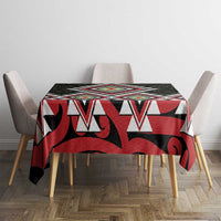 Kia Ora Aotearoa Tablecloth 2025 Pasifika Maori Taniko Motifs LT14 - Polynesian Pride