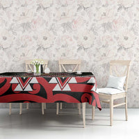 Kia Ora Aotearoa Tablecloth 2025 Pasifika Maori Taniko Motifs LT14 - Polynesian Pride