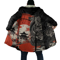 Japanese Dragon Katana Enso Cloak Japan Pagoda Seamless Cloud LT14 - Polynesian Pride