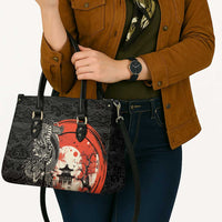 Japanese Dragon Katana Enso Leather Bag Japan Pagoda Seamless Cloud LT14 - Polynesian Pride