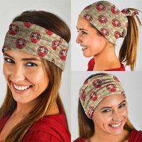 Japanese Daruma Doll Neck Gaiter Palaka With Seamless Bamboo Pattern LT14 - Polynesian Pride