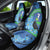 New Zealand Chatham Islands Car Seat Cover Wharekauri Forget Me Not With Black Robin