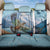 New Zealand South Island Back Car Seat Cover Te Waipounamu Aoraki Kea Bird