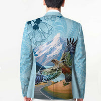New Zealand South Island Blazer Te Waipounamu Aoraki Kea Bird LT14 - Polynesian Pride