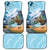 New Zealand South Island Car Mats Te Waipounamu Aoraki Kea Bird