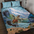 New Zealand South Island Quilt Bed Set Te Waipounamu Aoraki Kea Bird