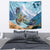 New Zealand South Island Tapestry Te Waipounamu Aoraki Kea Bird