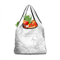 Polynesia Brain Cancer Awareness Grocery Bag In May We Wear Grey LT14 1-pack One Size White - Polynesian Pride