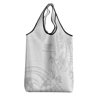Polynesia Brain Cancer Awareness Grocery Bag In May We Wear Grey LT14 - Polynesian Pride