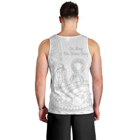 Polynesia Brain Cancer Awareness Men Tank Top In May We Wear Grey LT14 - Polynesian Pride