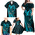 Polynesia World Ovarian Cancer Day Family Matching Off Shoulder Maxi Dress and Hawaiian Shirt You Matter Polynesian Women