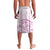 Polynesia Breast Cancer Awareness Lavalava Pink Ribbon No One Fights Alone - White