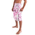 Polynesia Breast Cancer Awareness Lavalava Pink Ribbon No One Fights Alone - White