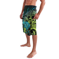 Southland Takehe Pounama Lavalava Aotearoa Poutama Paua Shell Fern LT14 - Polynesian Pride