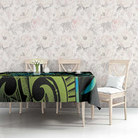 Southland Takehe Pounama Tablecloth Aotearoa Poutama Paua Shell Fern LT14 - Polynesian Pride
