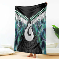 Aotearoa Korowai Motif Blanket Hei Matau Poutama Maori Pattern LT14 - Polynesian Pride