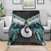 Aotearoa Korowai Motif Blanket Hei Matau Poutama Maori Pattern LT14 - Polynesian Pride