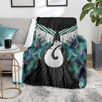 Aotearoa Korowai Motif Blanket Hei Matau Poutama Maori Pattern LT14 - Polynesian Pride