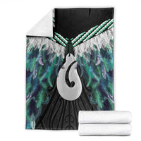 Aotearoa Korowai Motif Blanket Hei Matau Poutama Maori Pattern LT14 - Polynesian Pride
